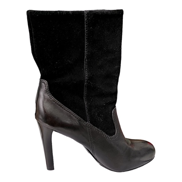 Tory Burch Ankle Stiletto Booties, Black, size 6.5M